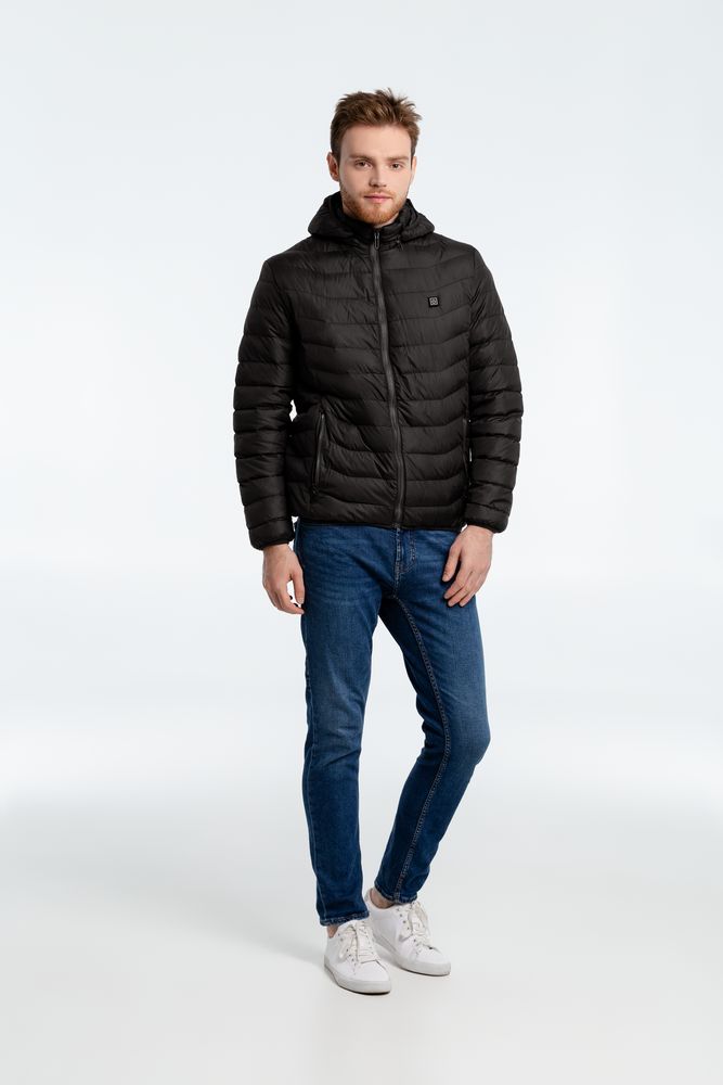 Куртка с подогревом Thermalli Chamonix, черная-6