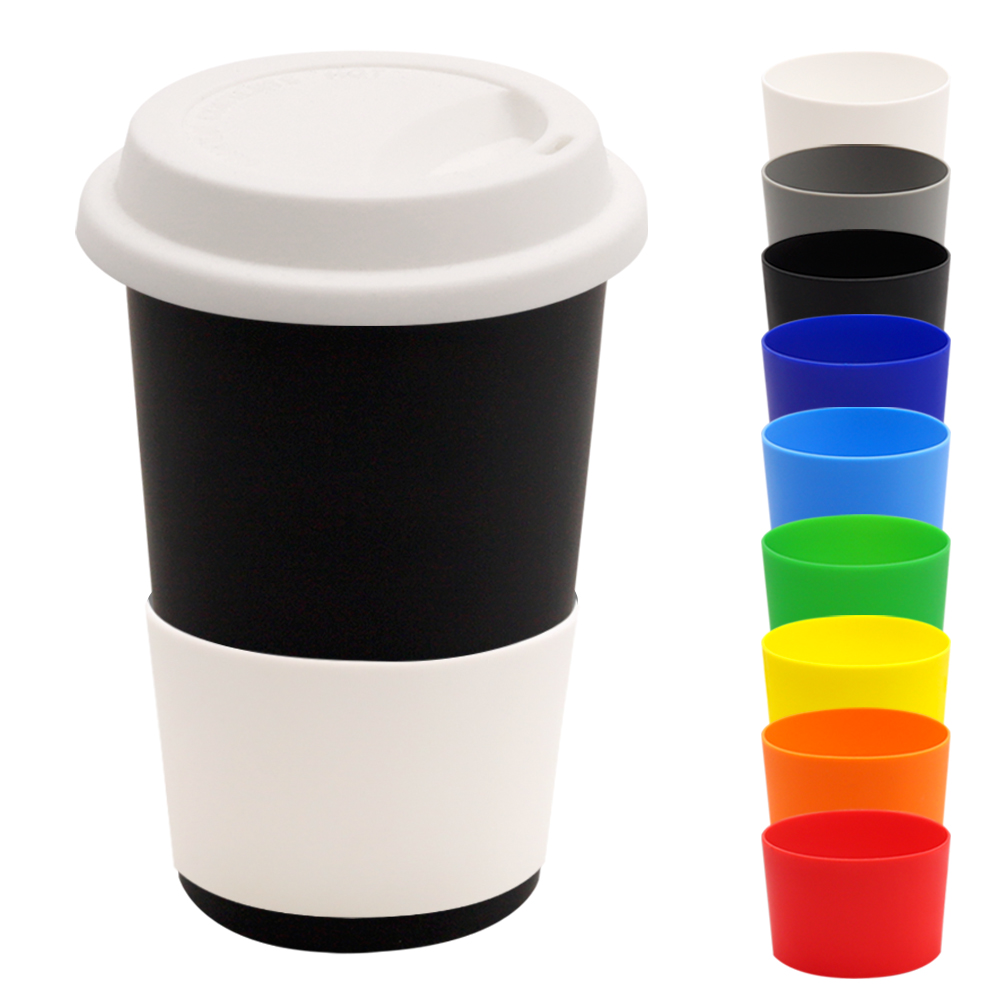 Манжета силиконовая для кружки Magic, Белый-1