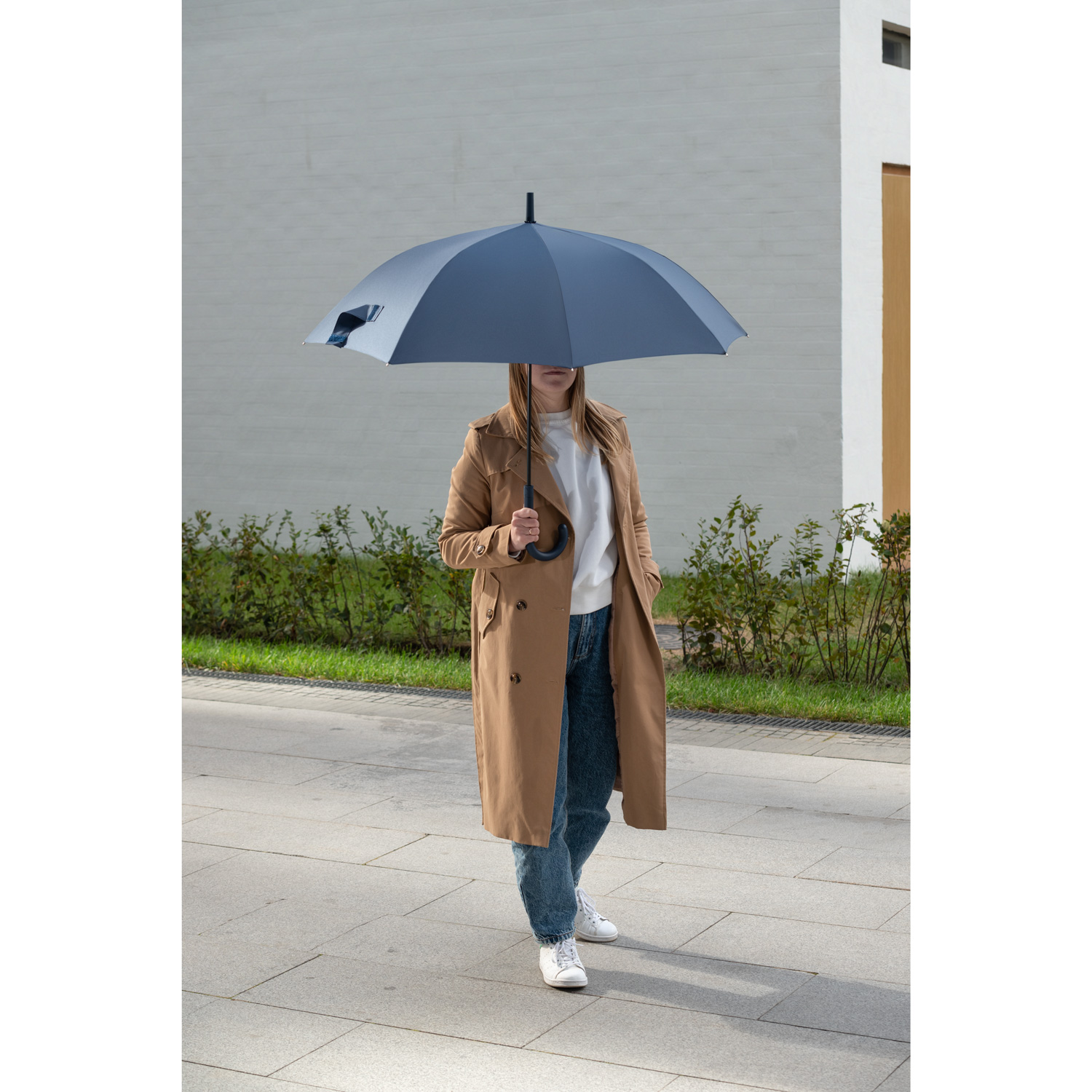 Зонт-трость Phantom, синий-11