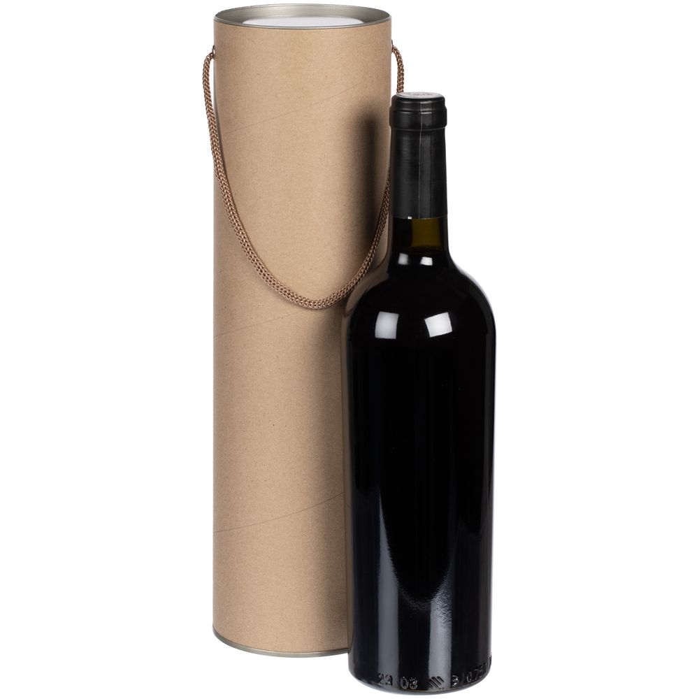 Тубус для бутылки Tinto, крафт-3