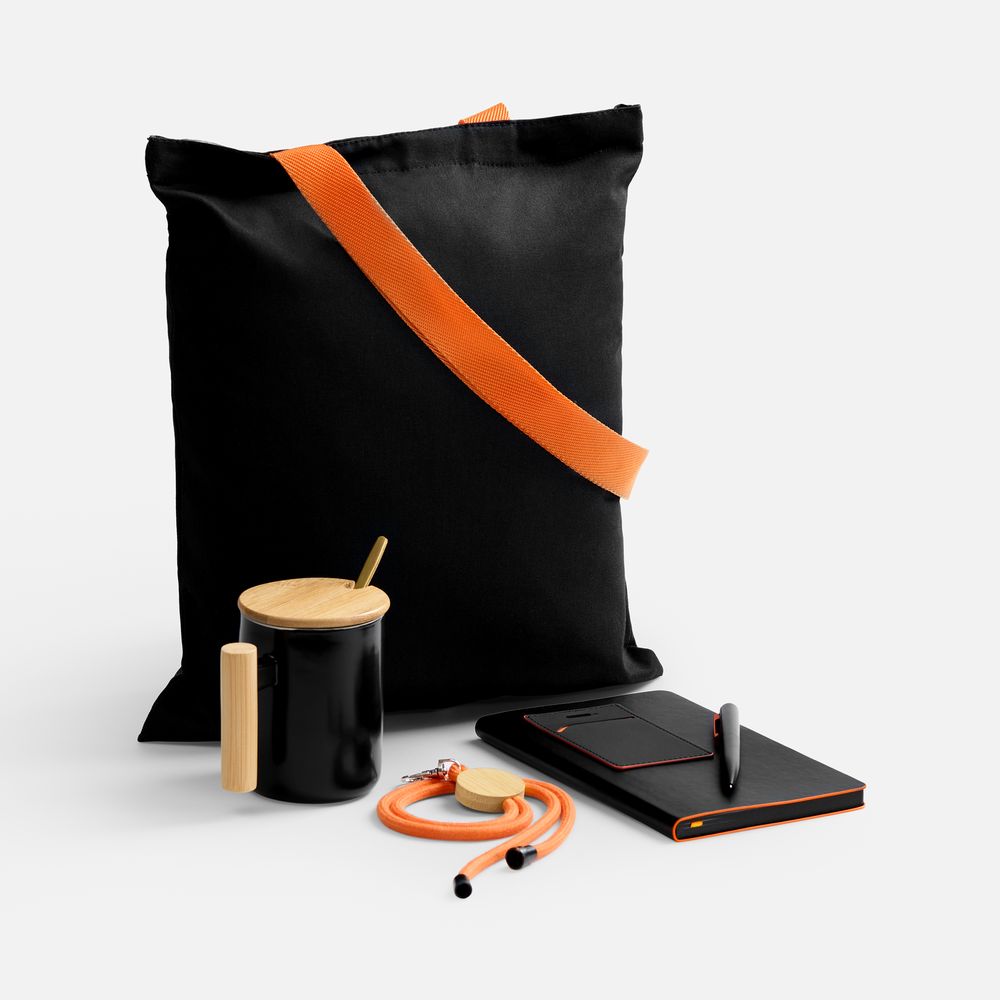 Набор Trait Office, черный с оранжевым-1