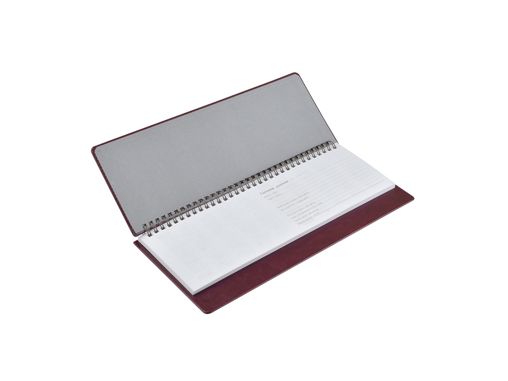 Планинг ГР. датированный Sidney Nebraska 2026, бордовый-2