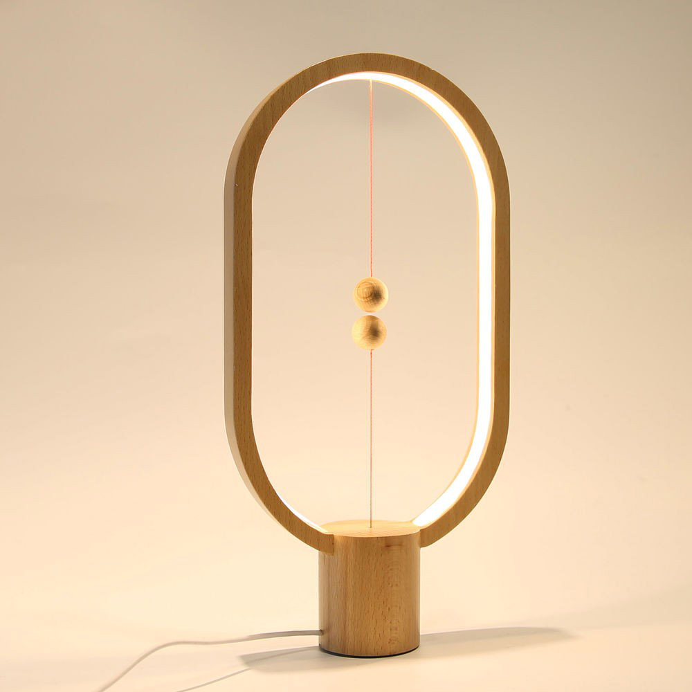 Интерьерная лампа с магнитным управлением и батареей Gizetto, Коричневый-3