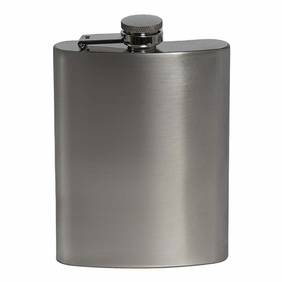 Фляжка MONROE, 235мл, серебристый-0