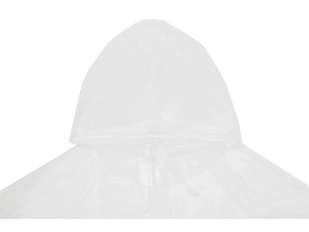 Дождевик Hawaii c чехлом унисекс, бесцветный полупрозрачный-10