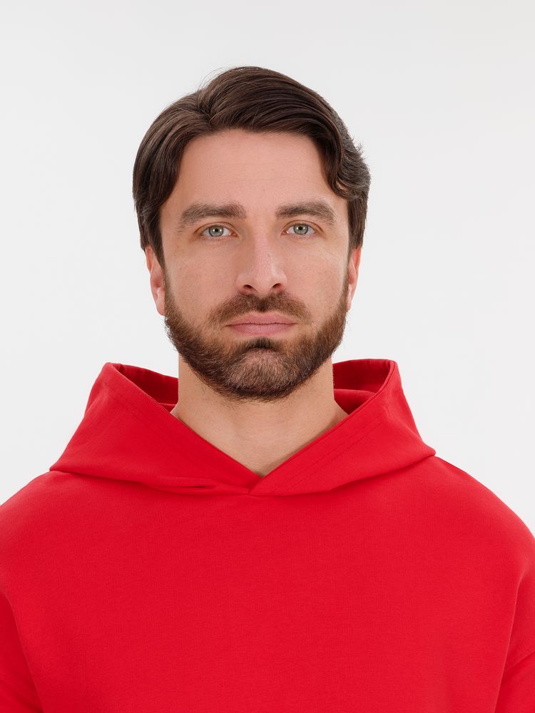 Худи оверсайз унисекс Outshine, красное-5