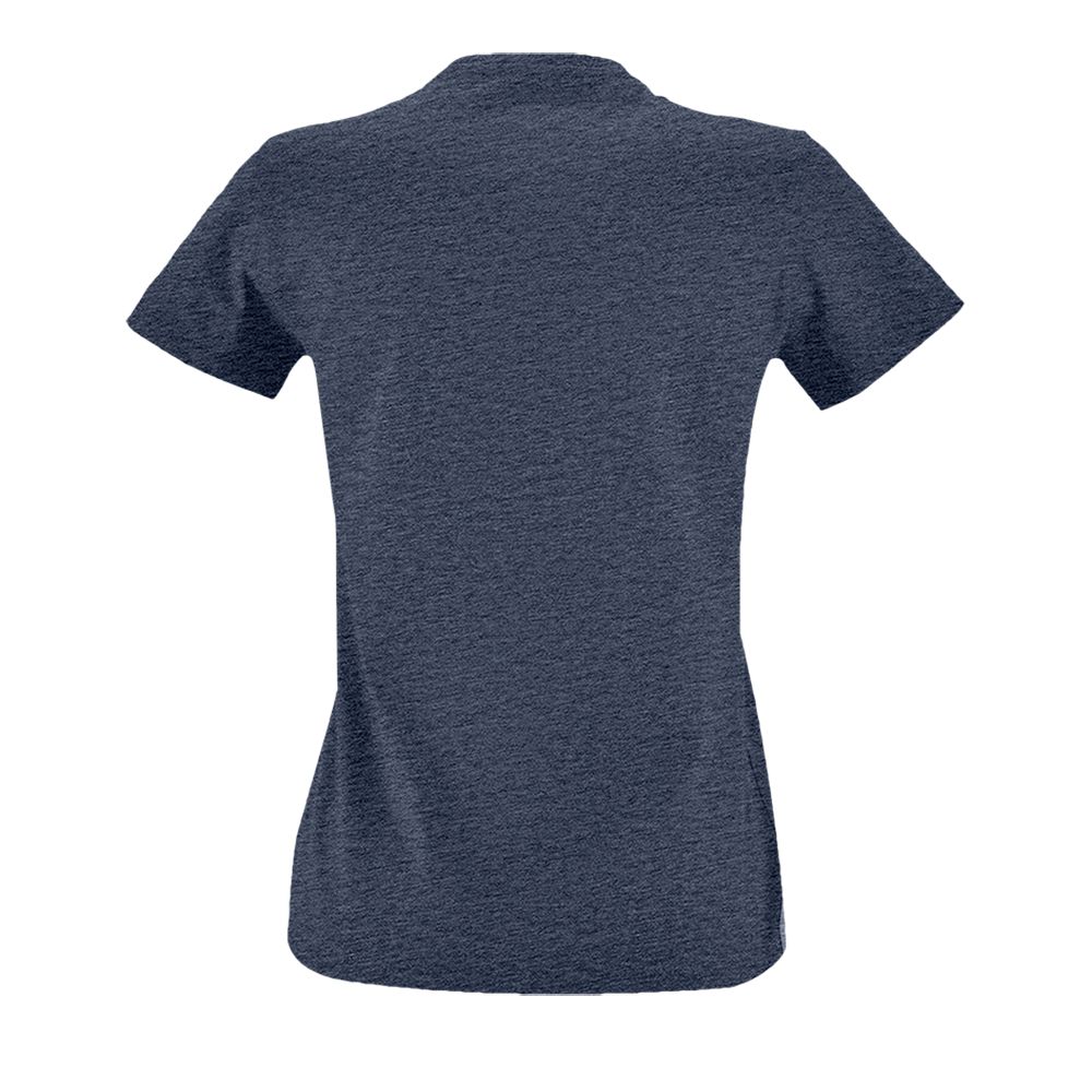 Футболка женская Imperial Fit Women, синий меланж-3
