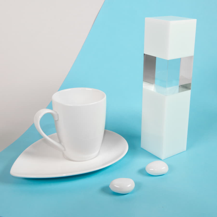 Чайная пара ЛЕПЕСТОК, 180мл, белый-1