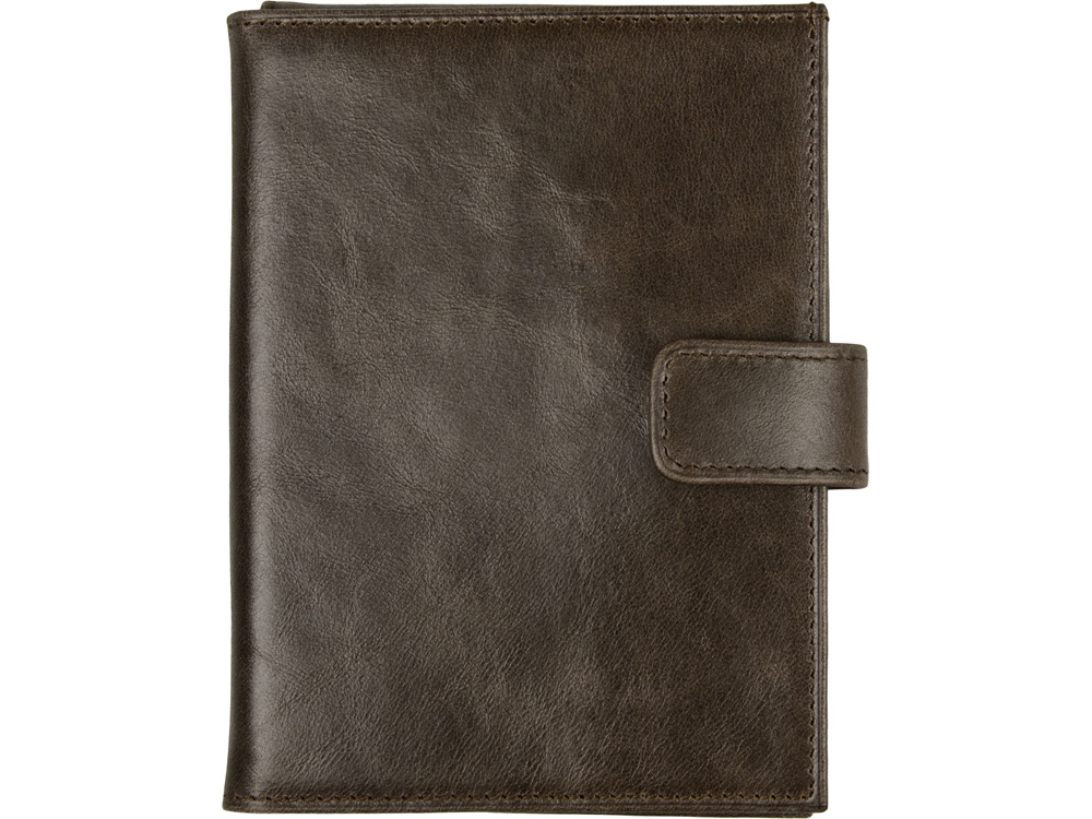 Бумажник путешественника Druid с отделением для паспорта, коричневый-4