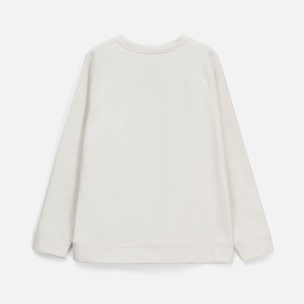 Свитшот унисекс S1, молочно-белый-5