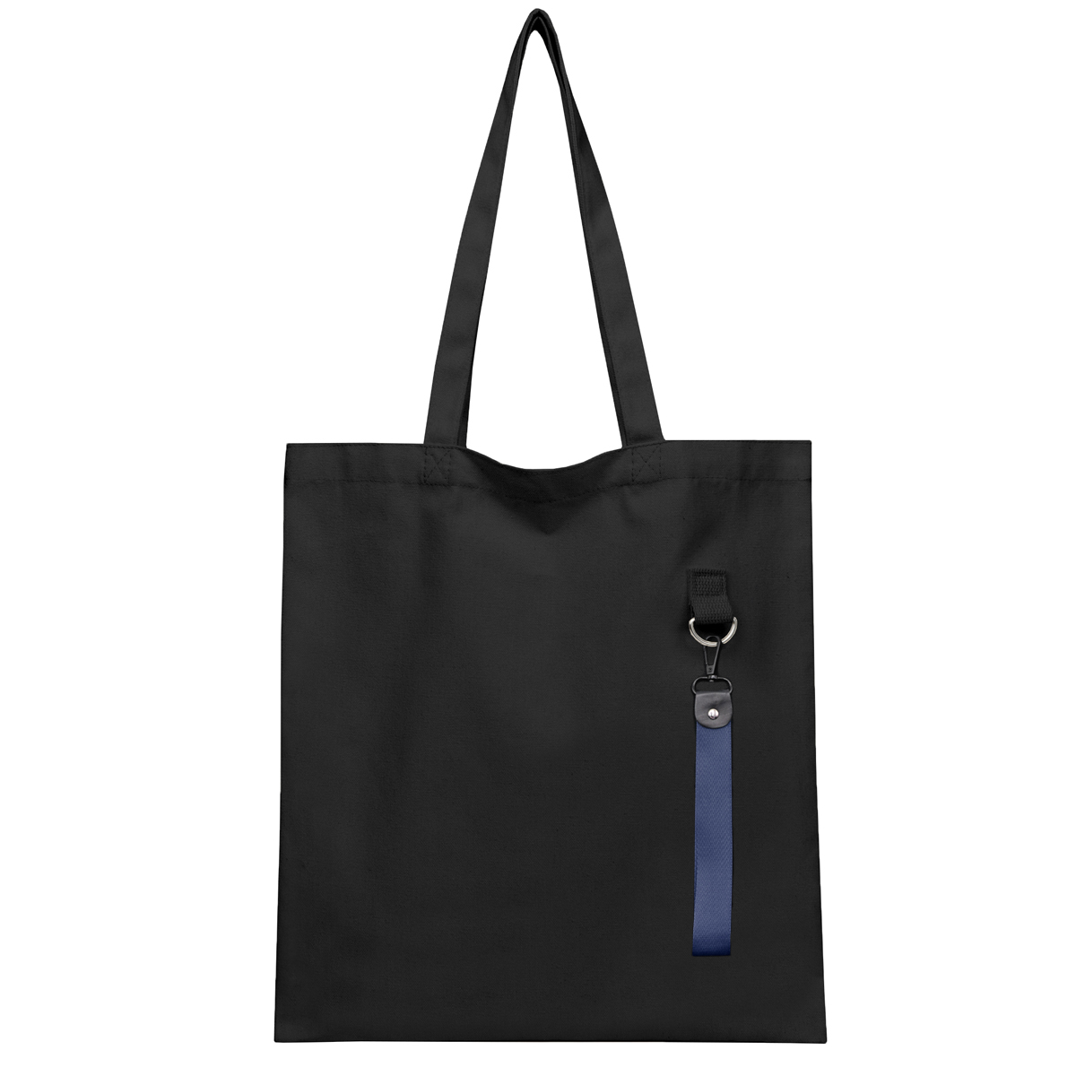 Сумка для покупок LUMISSA 325 г/м² с ремувкой, Чёрный/Тёмно-синий-2