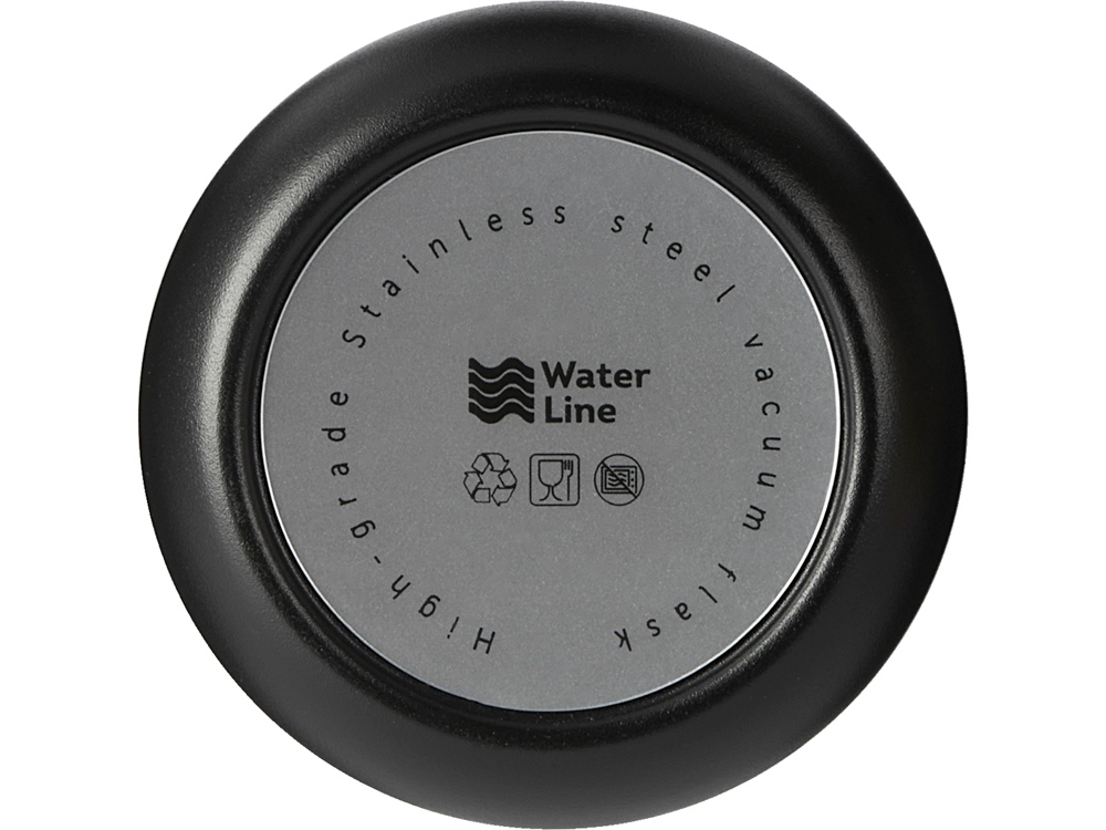 Термобутылка Narrow с вакуумной изоляцией, 500 мл, черный-6