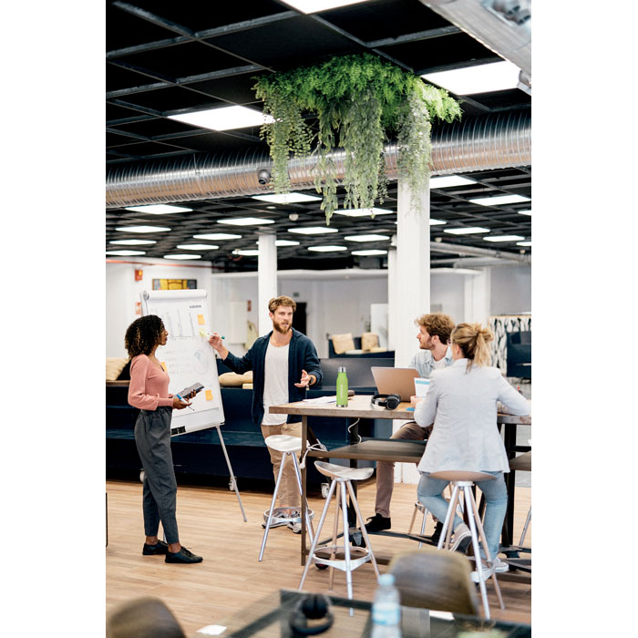 Бутылка 600 мл., прозрачный лайм-1