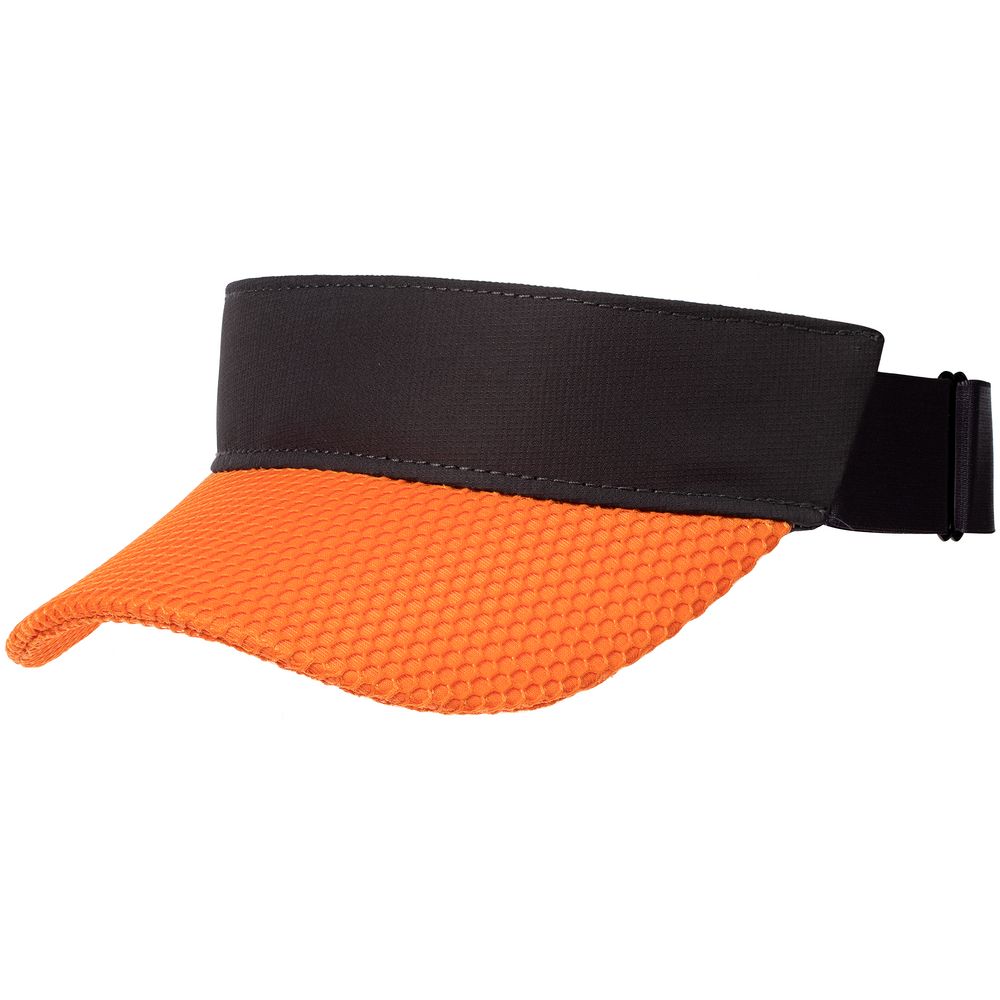 Козырек Grand Slam, темно-серый с оранжевым-1