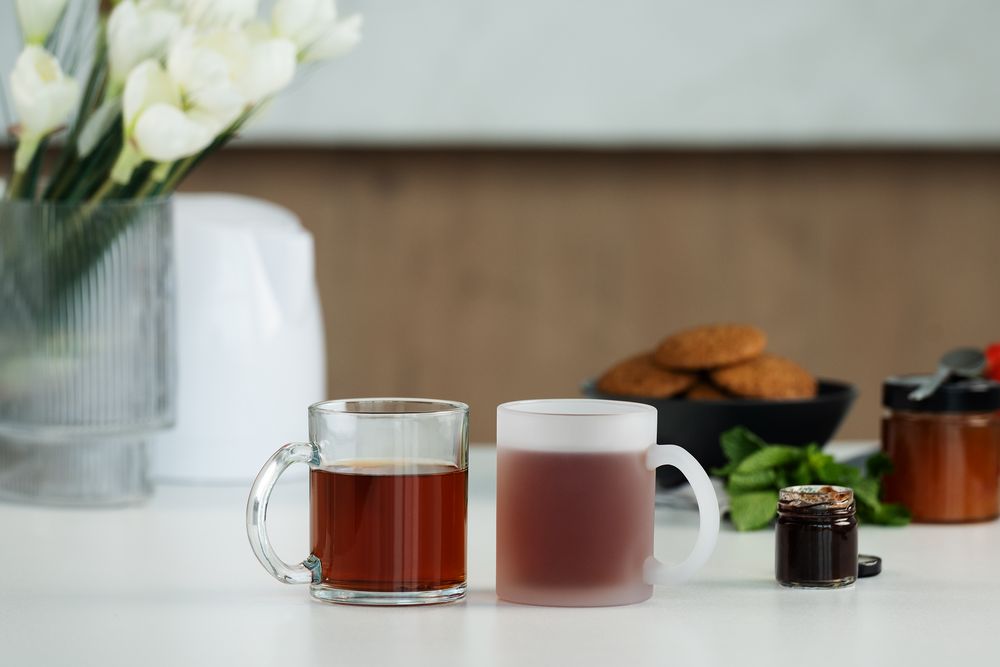 Кружка Clari для сублимационной печати, прозрачная-2