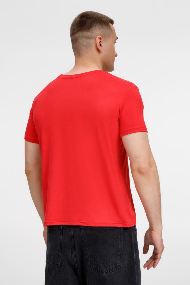 Футболка унисекс Senti, красная-3