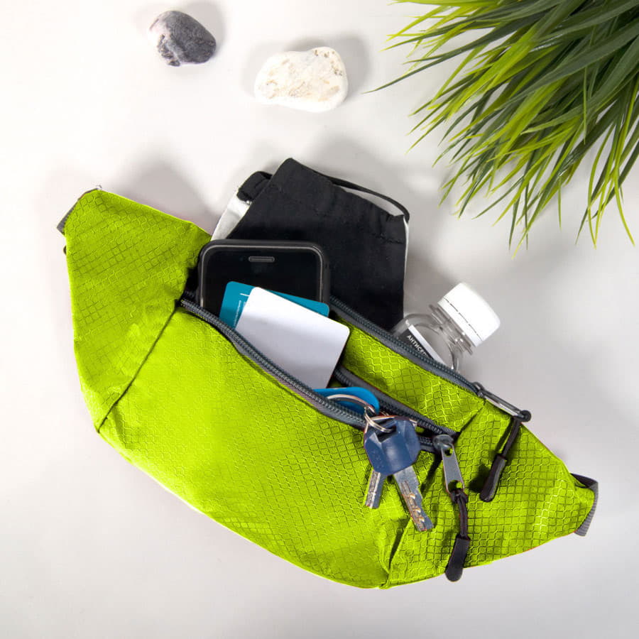 Сумка на пояс MENDEL, зеленый-7