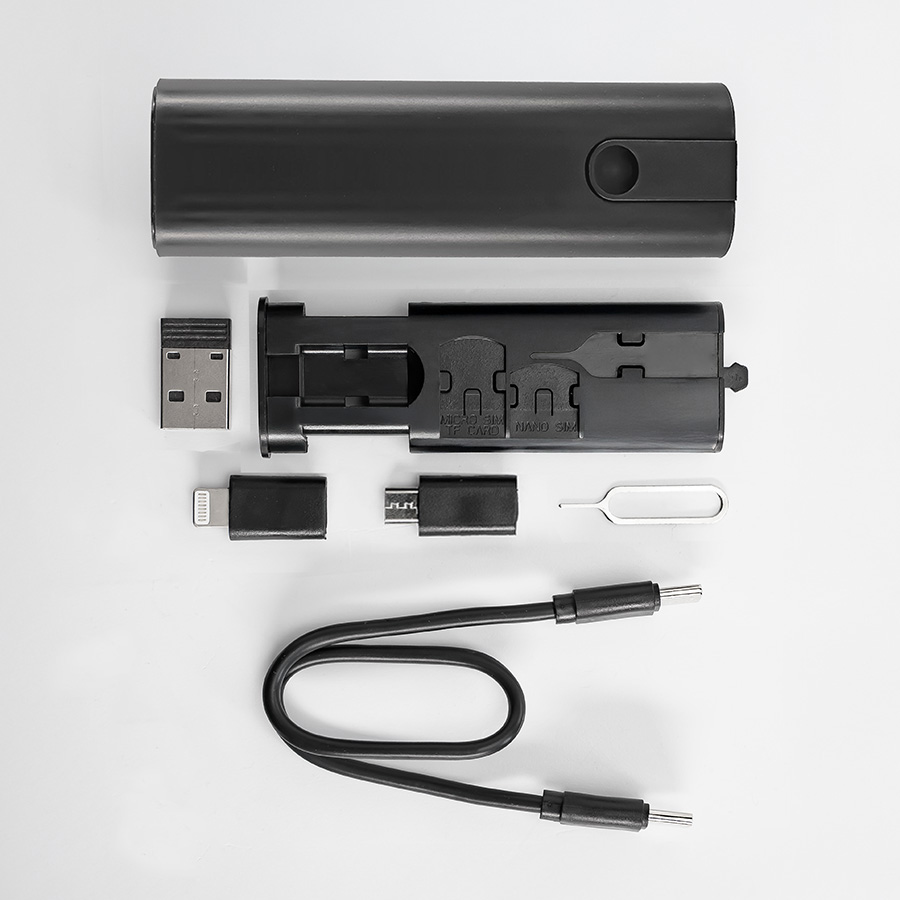 Комплект аксессуаров SMARTKIT для мобильного телефона, пластик, черный, черный-3