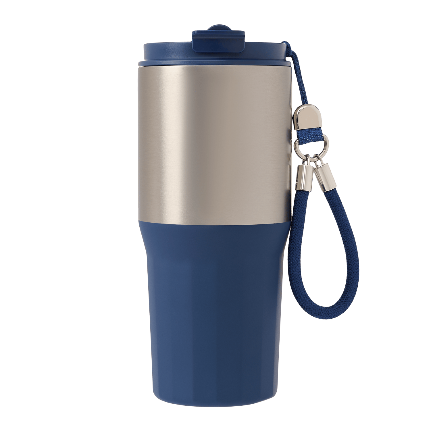 Термокружка вакуумная Авеню (Avenue), синяя-0