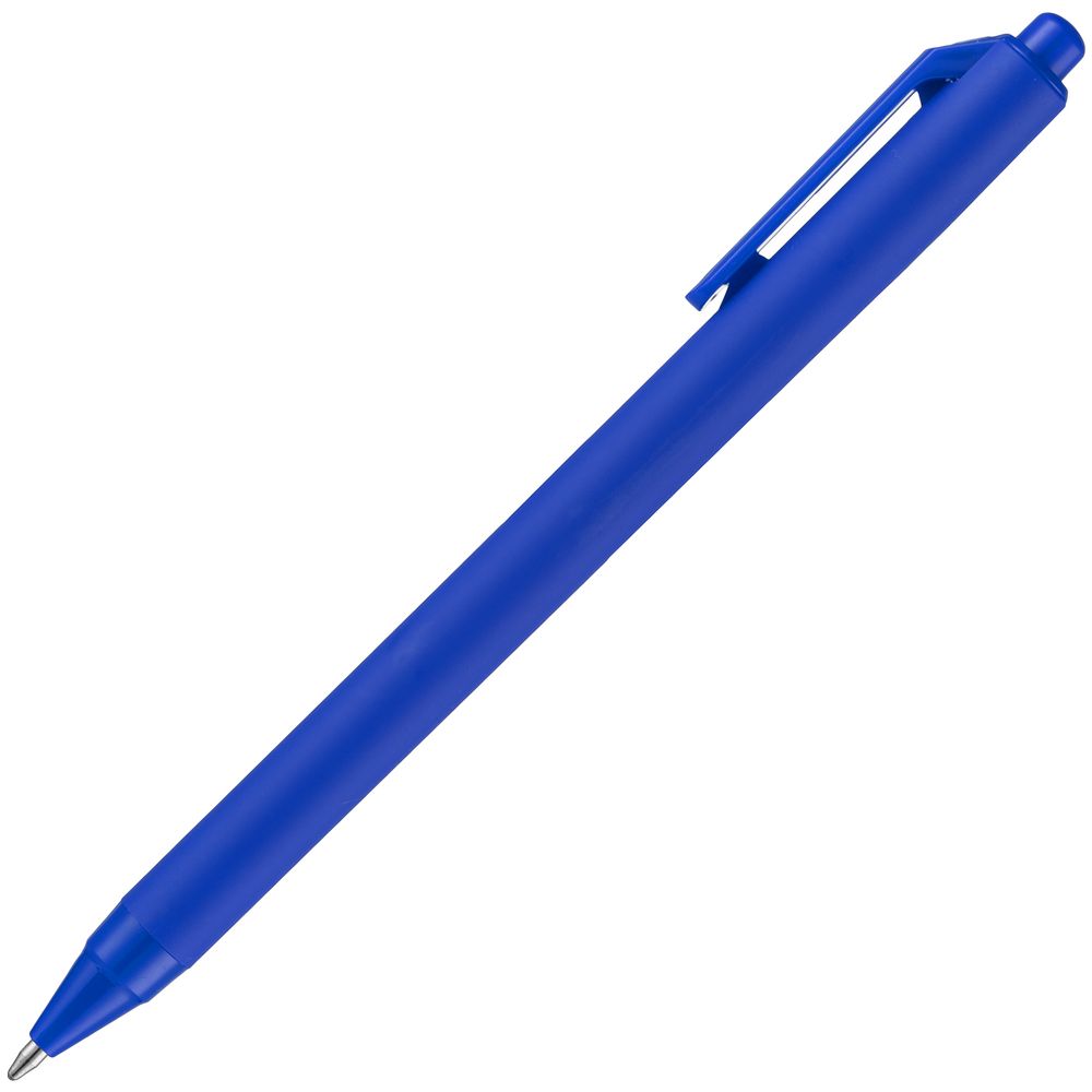 Ручка шариковая Cursive Soft Touch, синяя-1