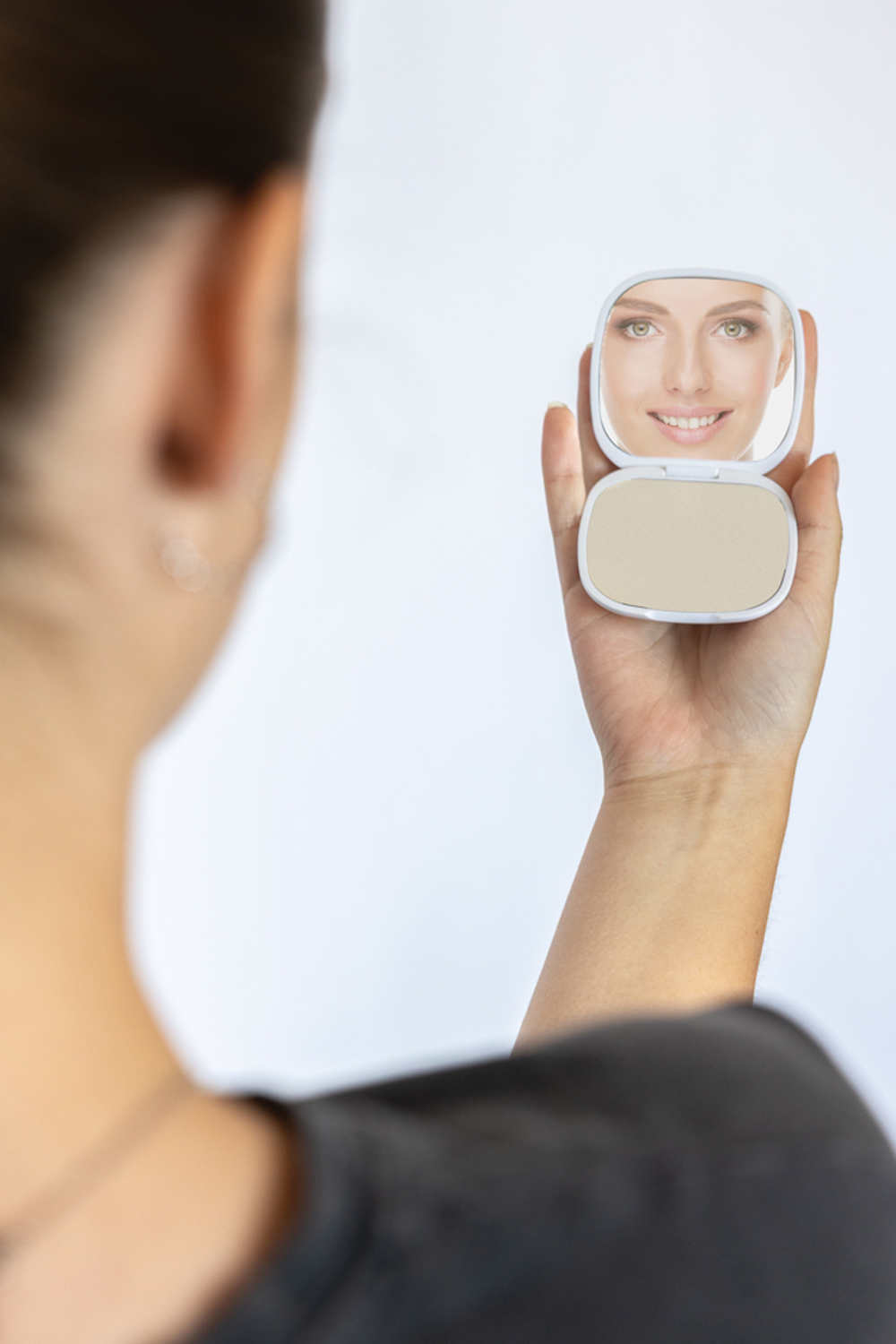 Зеркало для макияжа Reflecta из переработанного пластика RCS-5