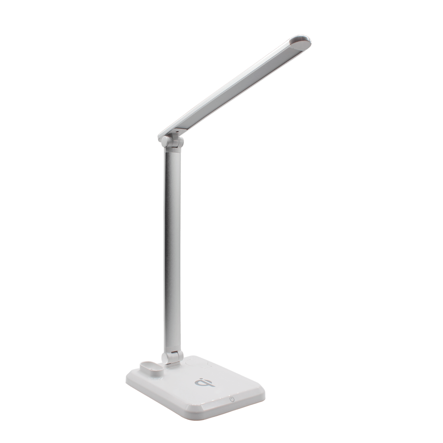 Настольная лампа Geek с беспроводной зарядкой (белый)-0