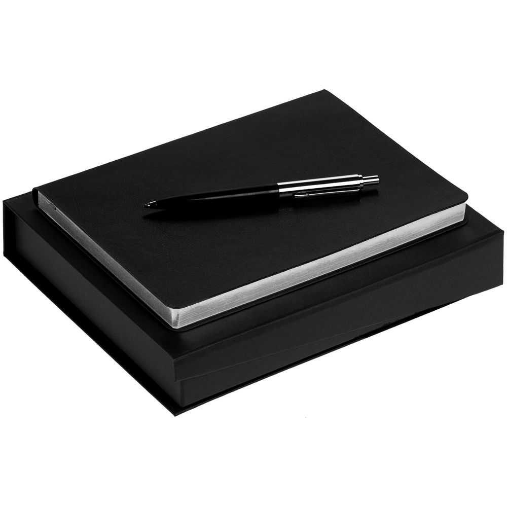 Набор Nebraska Flex, черный с серебристым-0