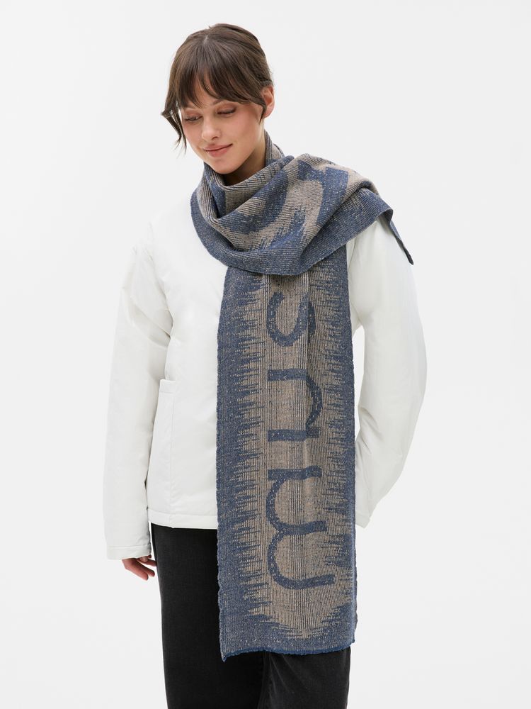 Шарф Denim XXL на заказ, полушерсть-1