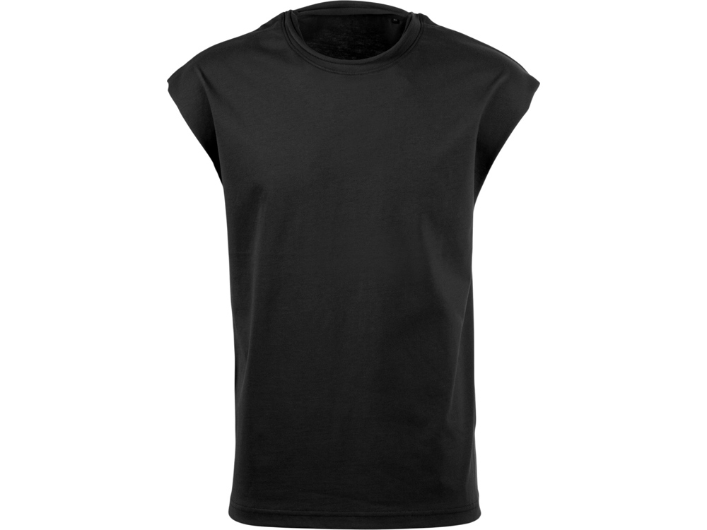 Майка оверсайз Berlin, унисекс, черный-8