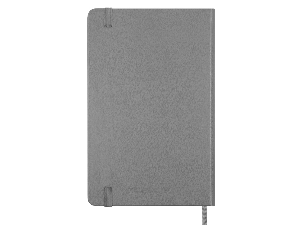 Записная книжка Moleskine Classic (в линейку) в твердой обложке, Medium (11,5x18 см), серый-4