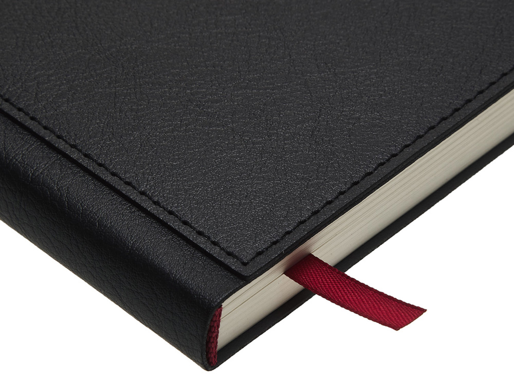 Ежедневник недатированный А5 Barcelona, черный-3