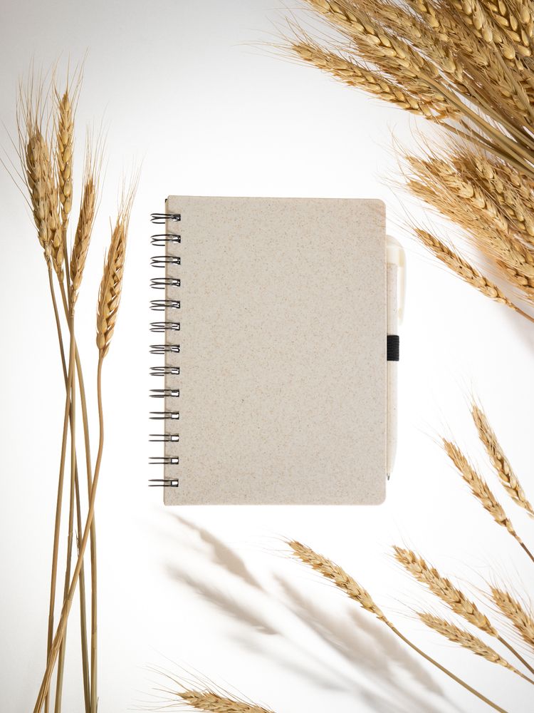 Блокнот на спирали Intrigo, белый-3