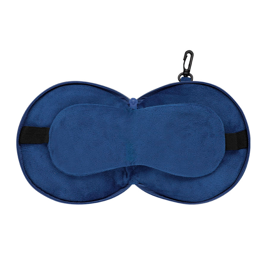Подушка-маска для путешествий Mask, Тёмно-синий-3