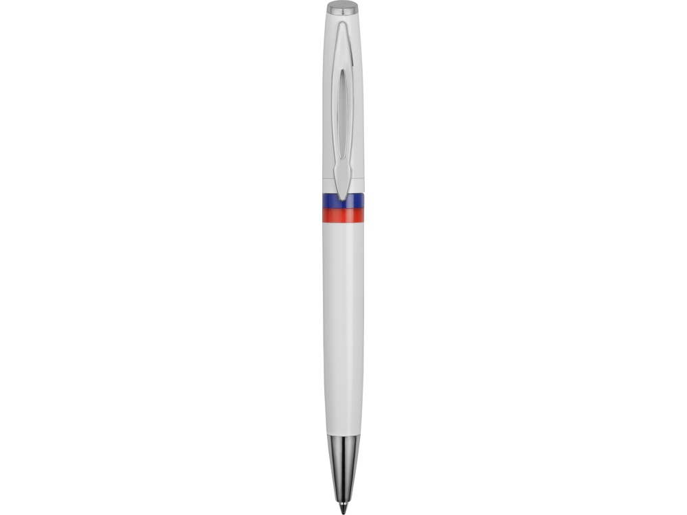 Ручка шариковая Отчизна, белый/триколор-1