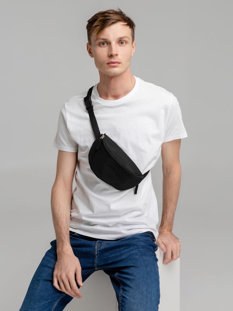 Поясная сумка Handy Dandy, черная-3