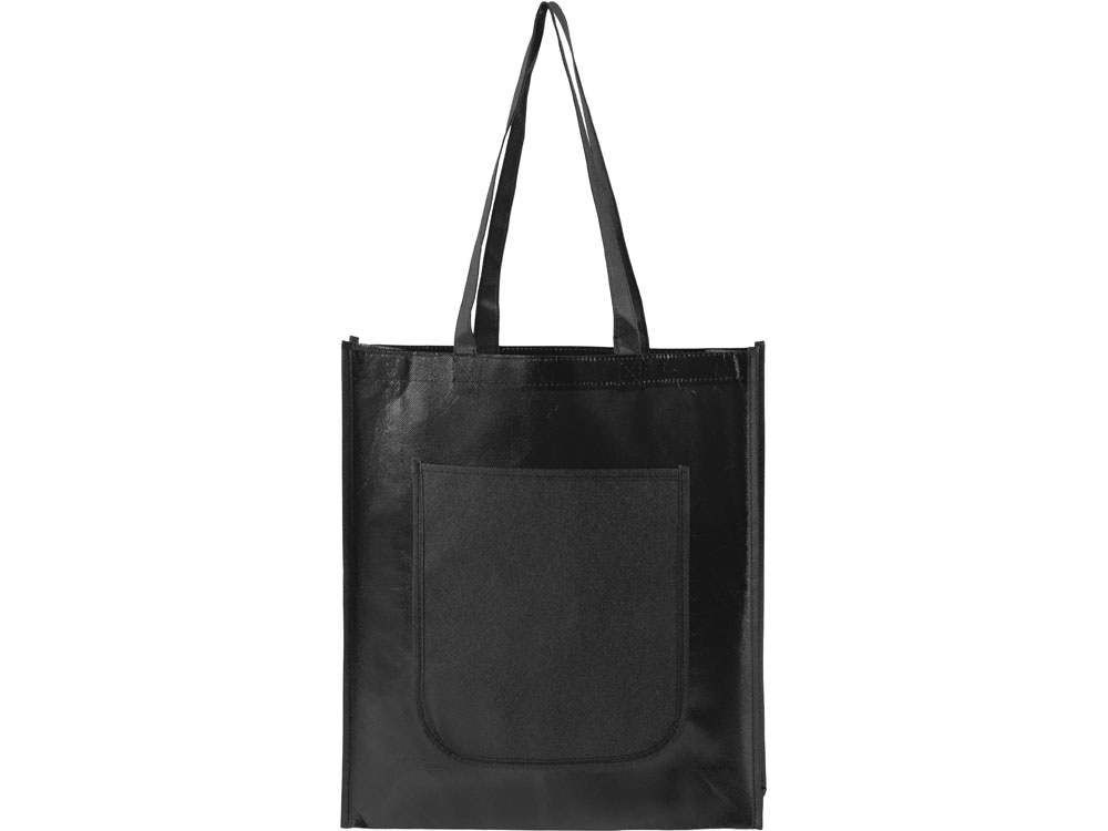 Сумка Tamy для покупок с карманом, черный-5