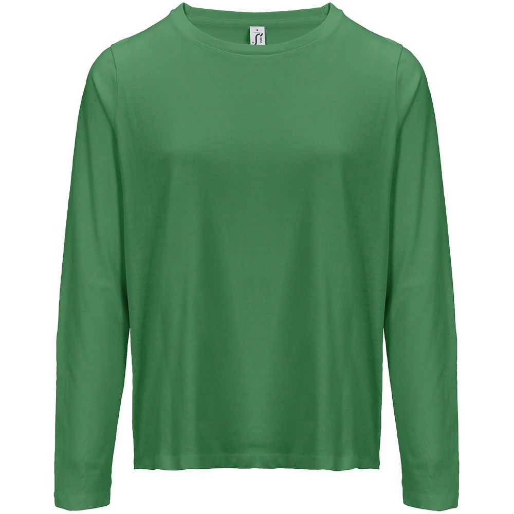 Футболка с длинным рукавом женская Monarch Women, ярко-зеленая-0