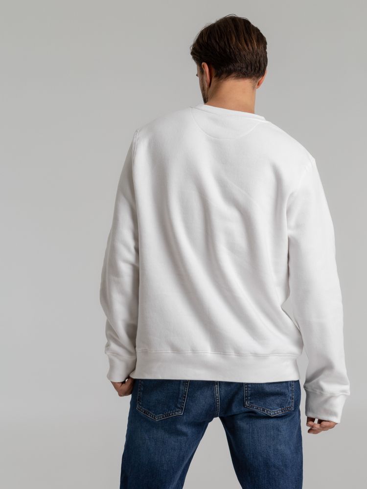 Свитшот унисекс King, белый-5