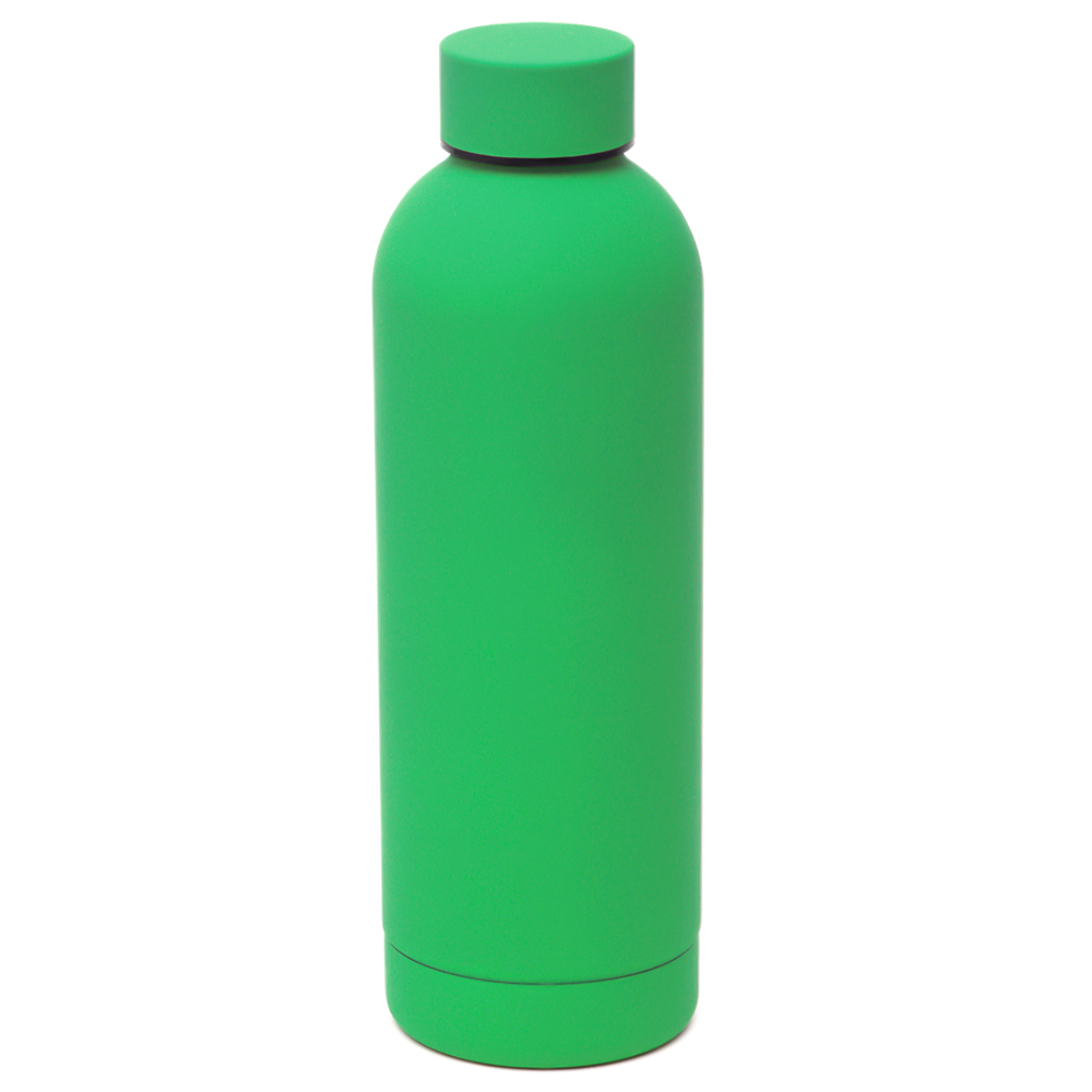 Термобутылка Perfecto софт-тач, Зелёный-0