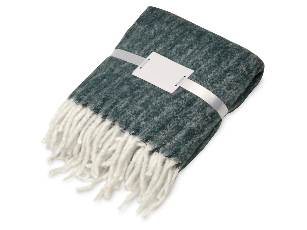 Плед Warmy с шерстью, темно-синий-0