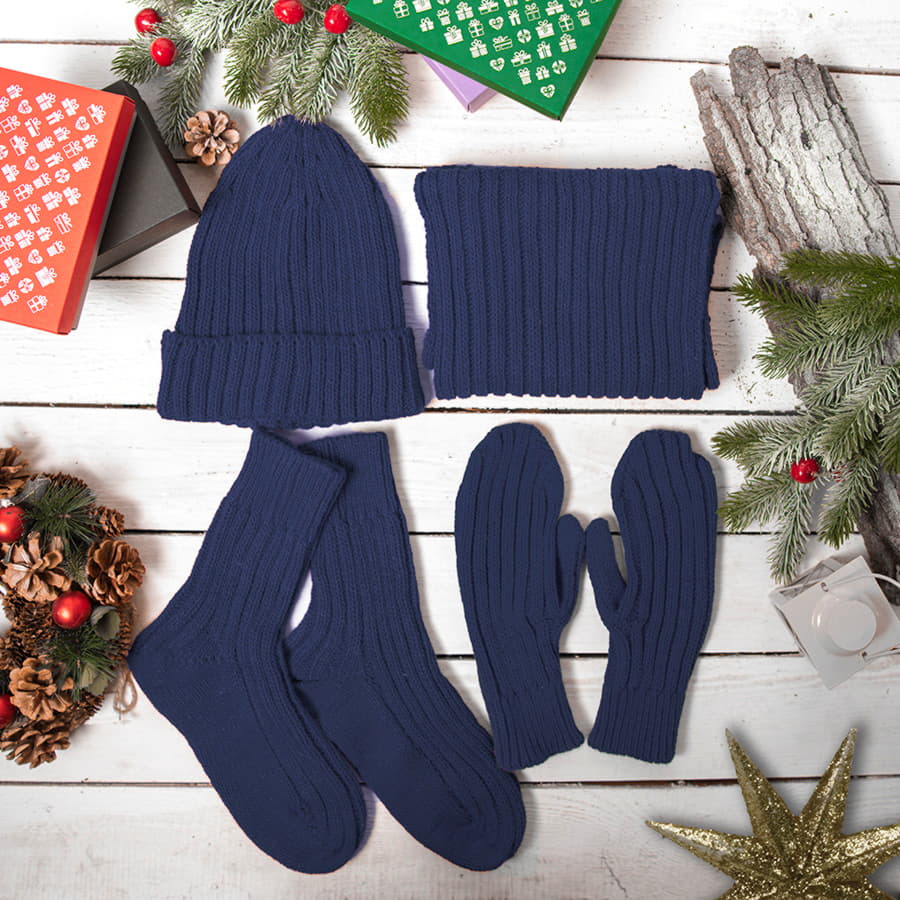 Набор подарочный НАСВЯЗИ©, темно-синий-1