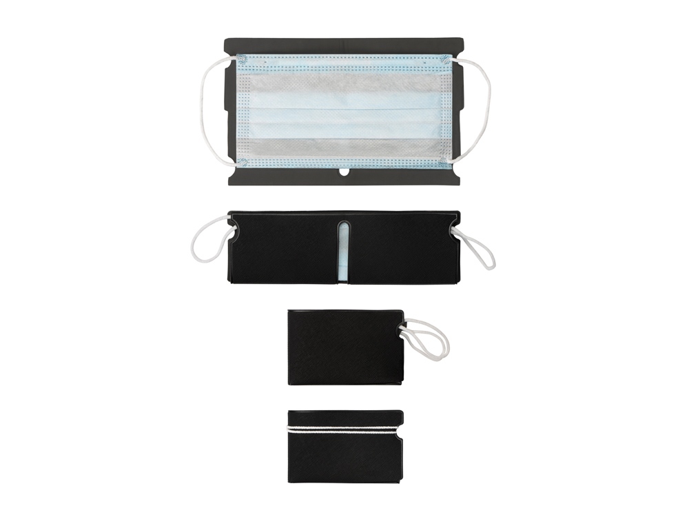 Чехол для гигиенической маски, черный-8