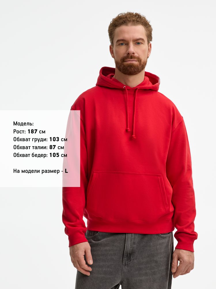 Худи унисекс Condor, красное-4