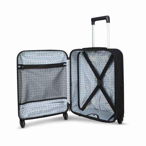 Чемодан складной Rollink FLEX LIGHT 55x40x20 см, 4 колеса, светло-серый-9