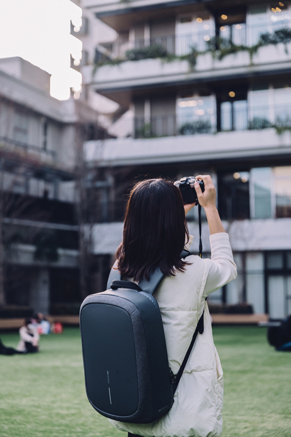 Антикражный рюкзак Bobby Edge из rPET AWARE™, 16’’-46