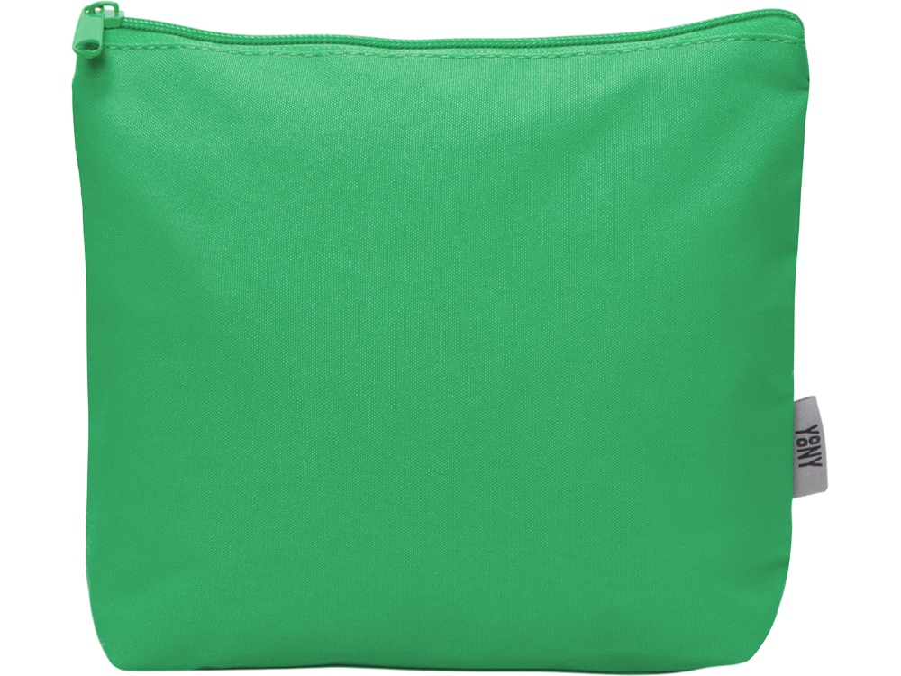 Косметичка из полиэстера 300D с подкладкой Amalia, зеленый-1