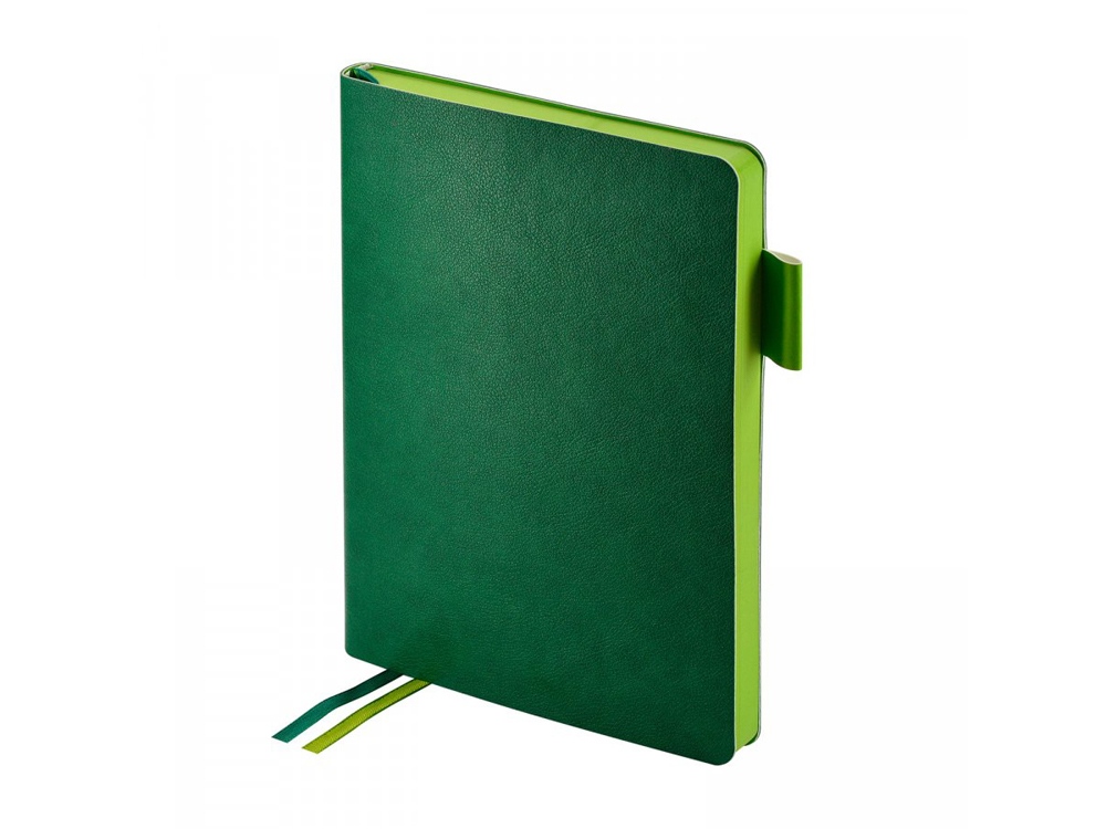 Ежедневник недатированный А5 Boston, зеленый-0