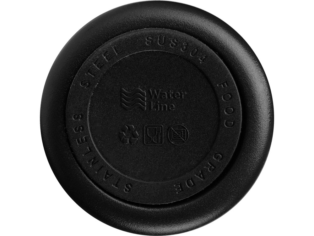 Вакуумная термокружка Waterline с медной изоляцией Bravo, 400 мл, тубус, черный-8