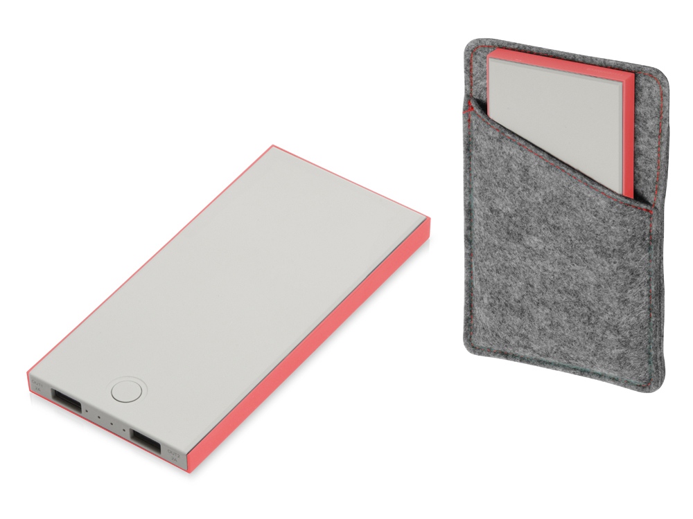 Внешний аккумулятор Rombica NEO NS100R, красный-0