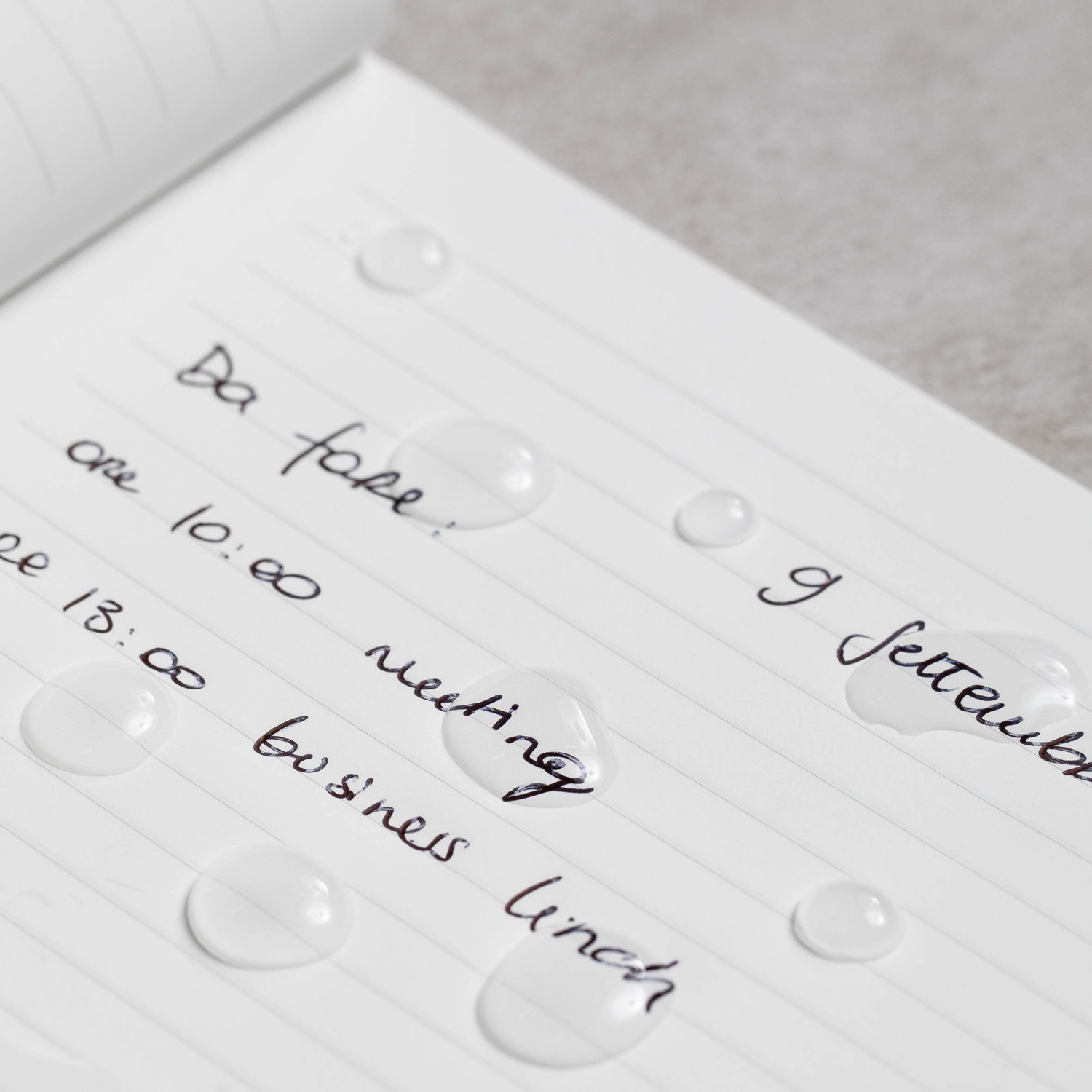 Блокнот линованный Pininfarina из каменной бумаги в твердой обложке, А5, синий-4